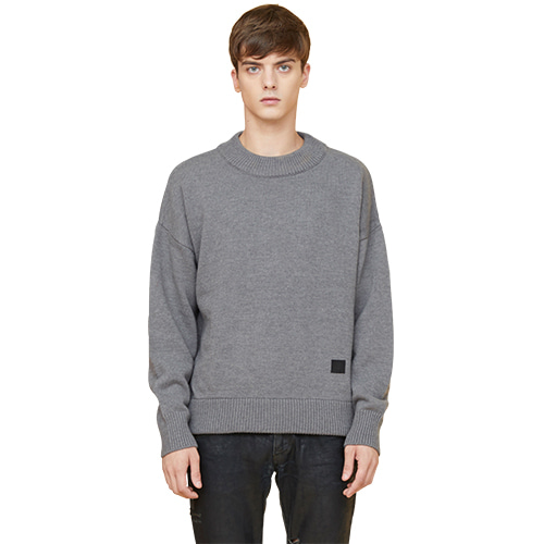 snuggle sweater - gray