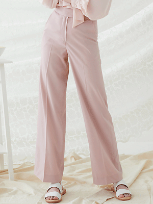 Mocco Wide Pants - Pink